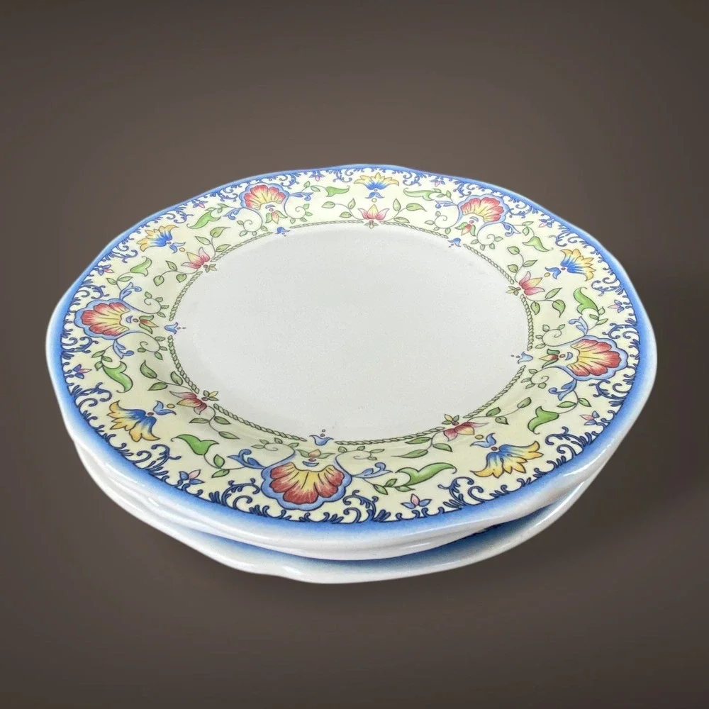 Gien France Marie-Louise Bread & Butter Plates Setof3 – 7